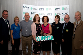 UNESCO, Dept. of Health & Leisure Studies Golf Partnership takes top CARA Sport Ireland Award